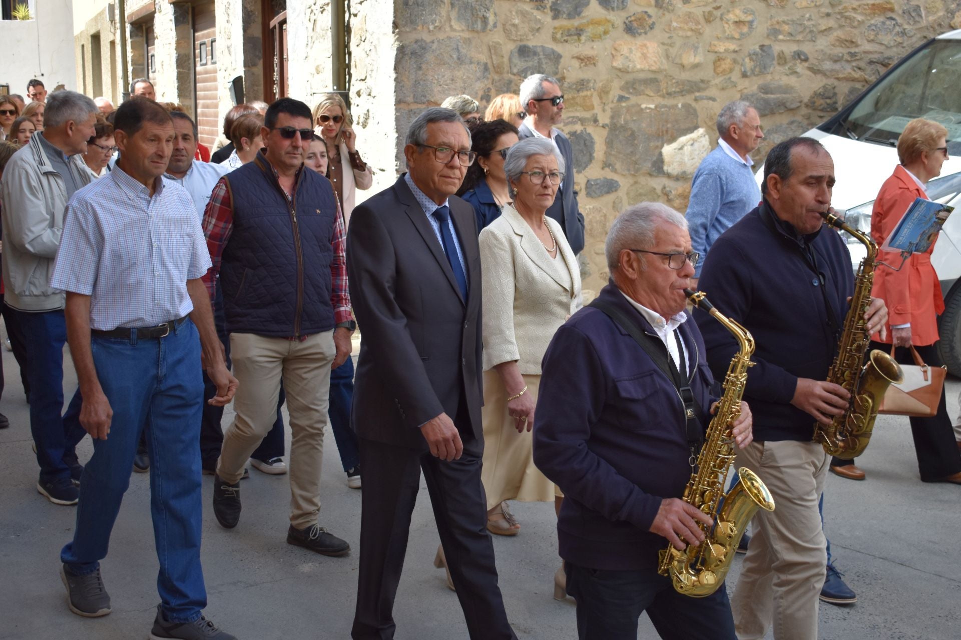 Las imágenes de la procesión en Rincón de Olivedo