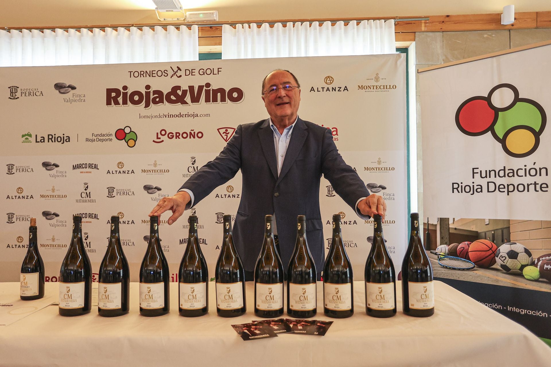 Cata y entrega de premios del Torneo Bodegas CM de Matarromera