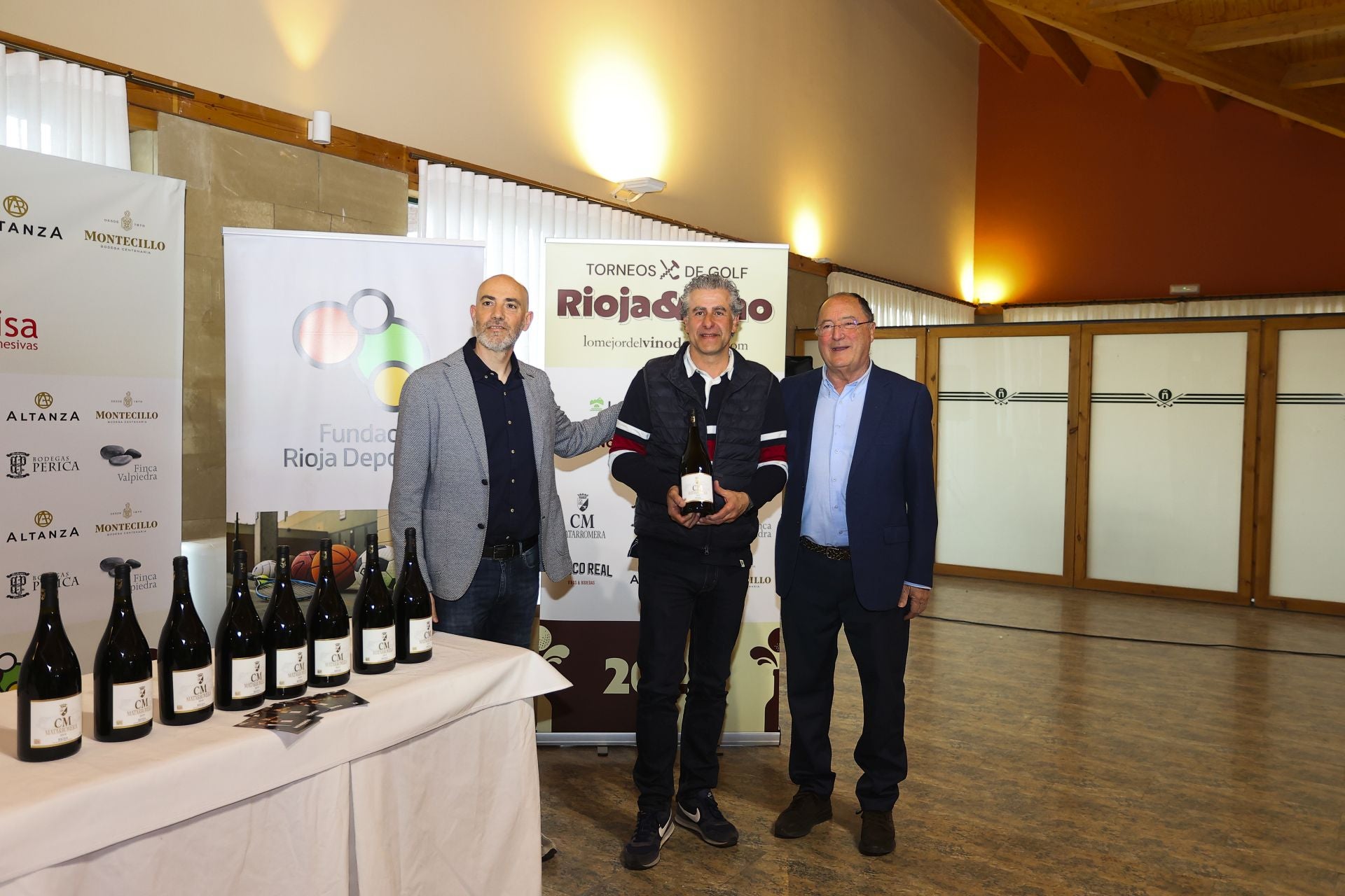 Cata y entrega de premios del Torneo Bodegas CM de Matarromera