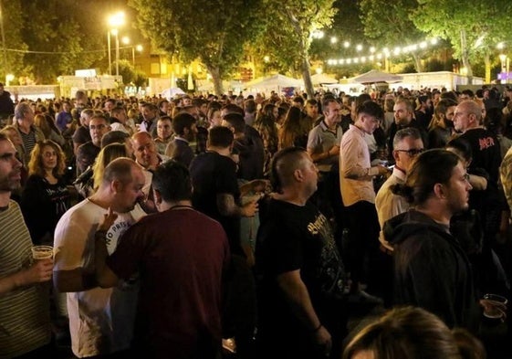 El Espacio Peñas, en las fiestas de San Mateo 2022.