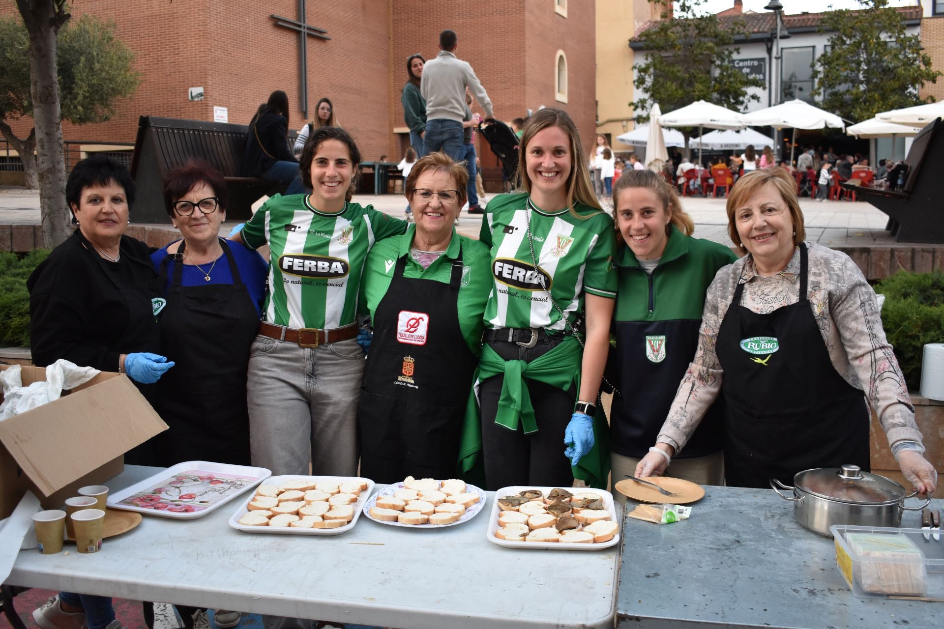 Los hermanos Echapresto, embajadores del champiñón en Pradejón