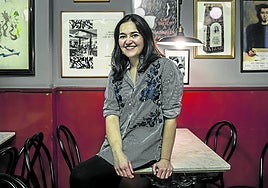 La escritora riojana Elvira Valgañón.