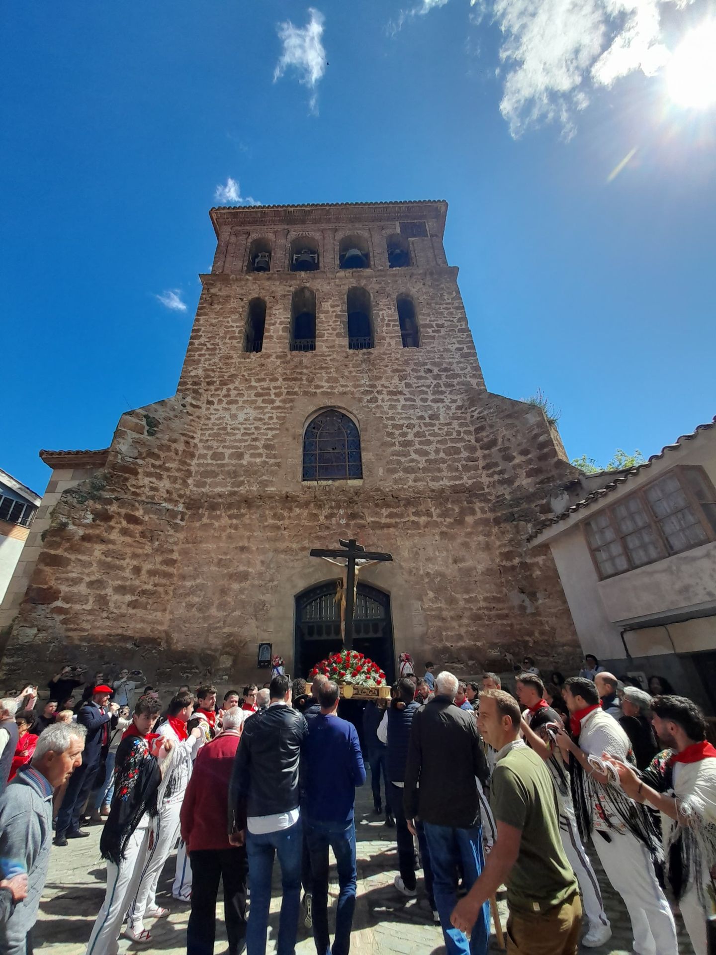 El Cristo del Perdón recorre Cervera diez años después