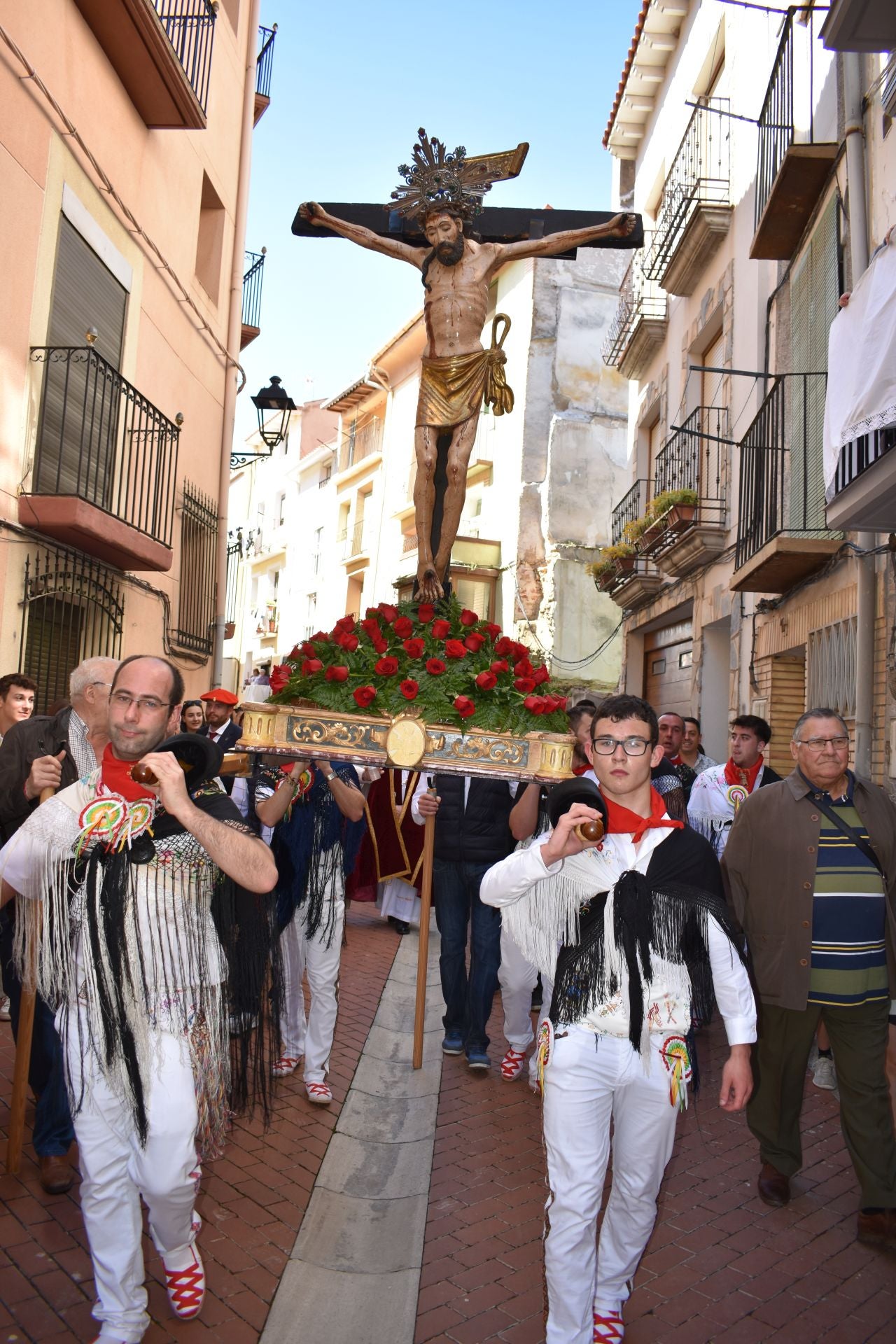El Cristo del Perdón recorre Cervera diez años después
