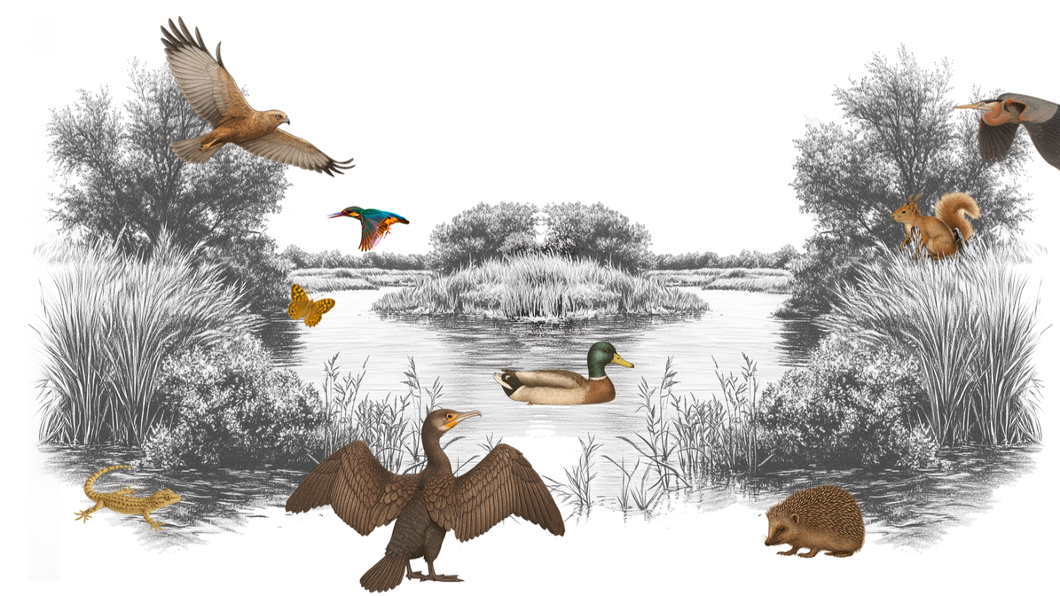 Los animales del Ebro, de uno en uno