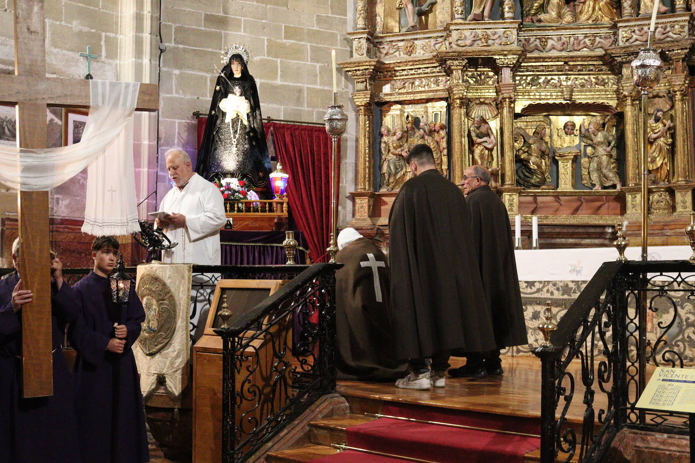 Las imágenes de la celebración de la Exaltación de la Santa Cruz