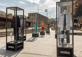 La marca Velilla rinde homenaje a los trabajadores esenciales con una exposición única, bajo el cielo de Madrid