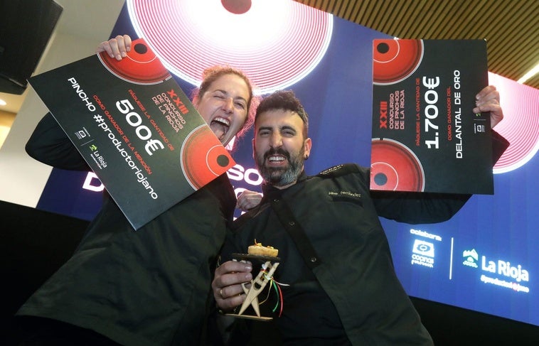 'El danzador', del Meraki de Nájera, el mejor pincho de La Rioja