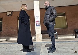 Los concejales de Vox en Lardero que dimitieron en marzo, Laura Llorente y Pietro Chesús Alvero.