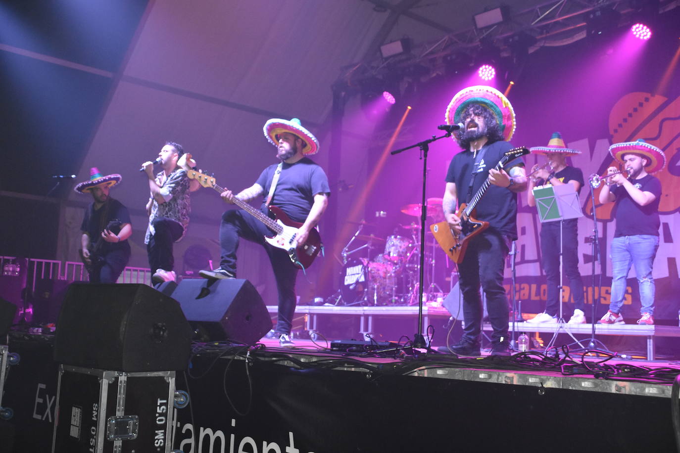 Las imágenes de la primera jornada del Kalagurrirock de Calahorra