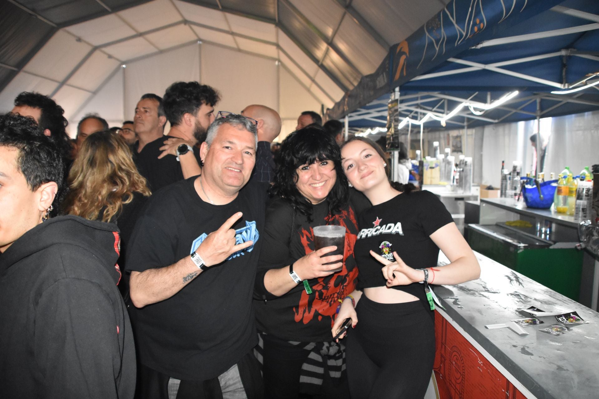 La segunda jornada del Kalagurrirock, en imágenes