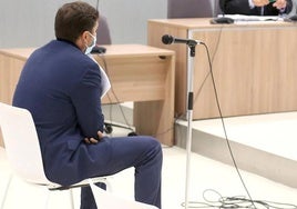 David Nieto Calvo, en un juicio contra él celebrado en 2022