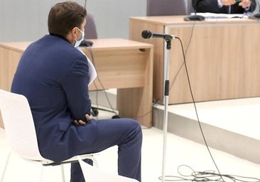 David Nieto Calvo, en un juicio contra él celebrado en 2022