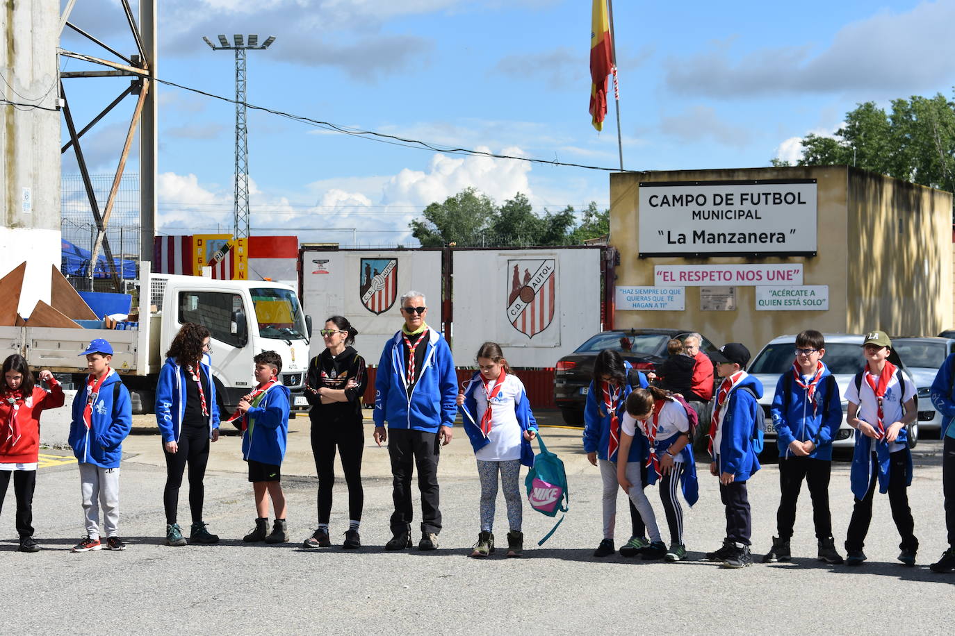 Las imágenes del 50 aniversario de los scouts de Autol