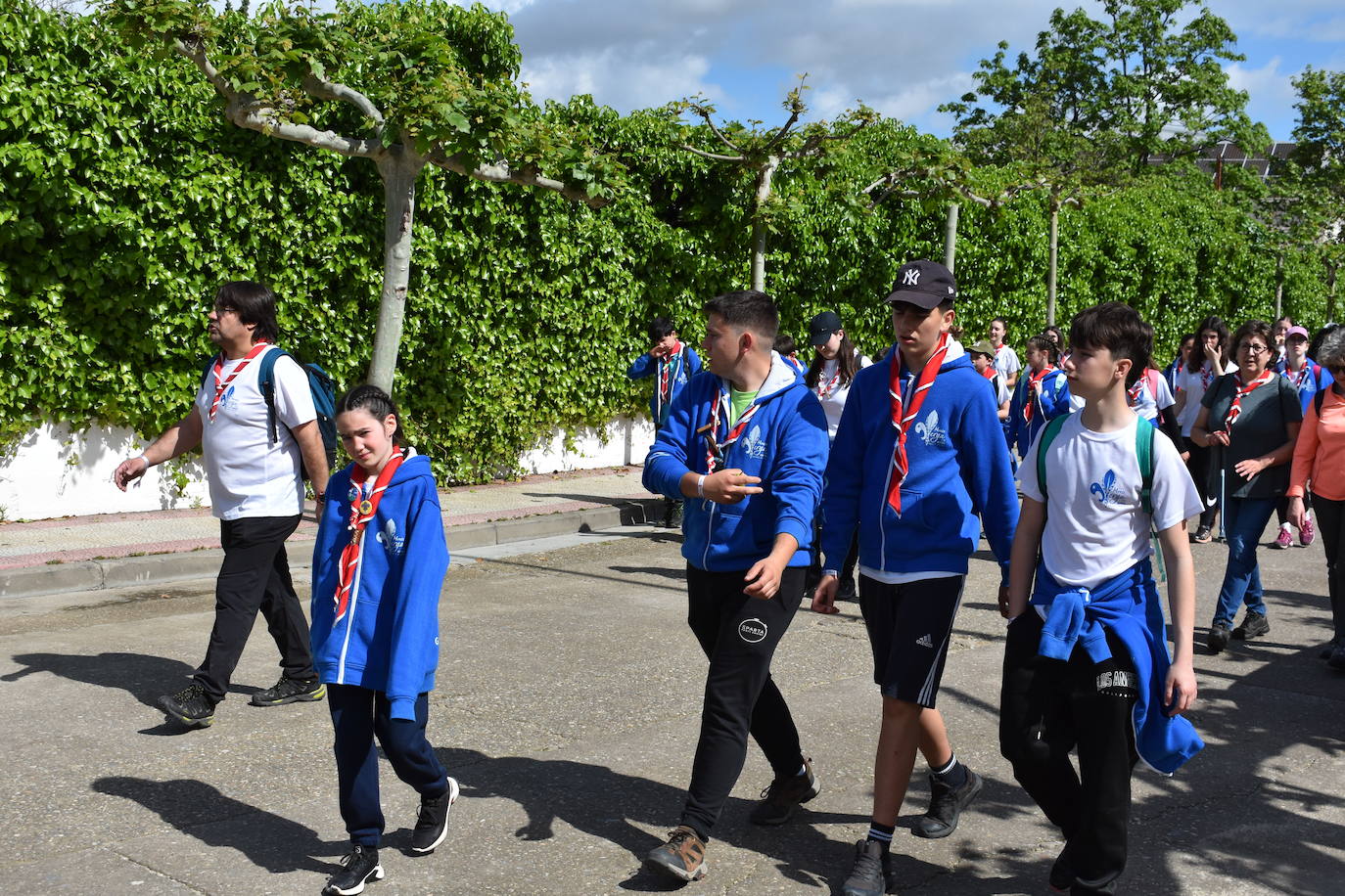 Las imágenes del 50 aniversario de los scouts de Autol