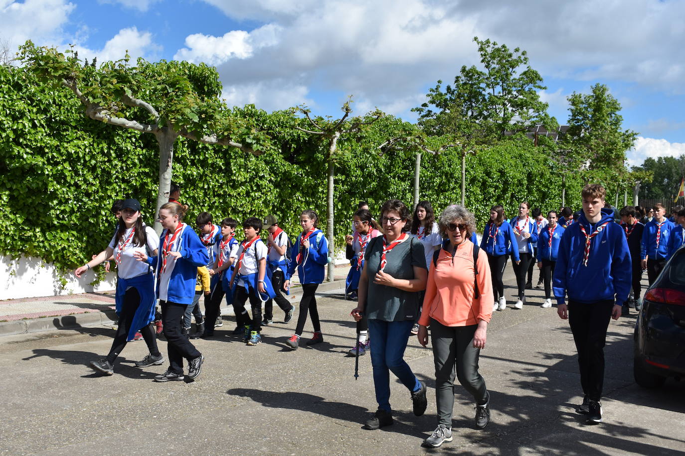 Las imágenes del 50 aniversario de los scouts de Autol