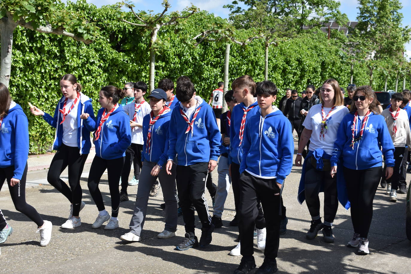 Las imágenes del 50 aniversario de los scouts de Autol