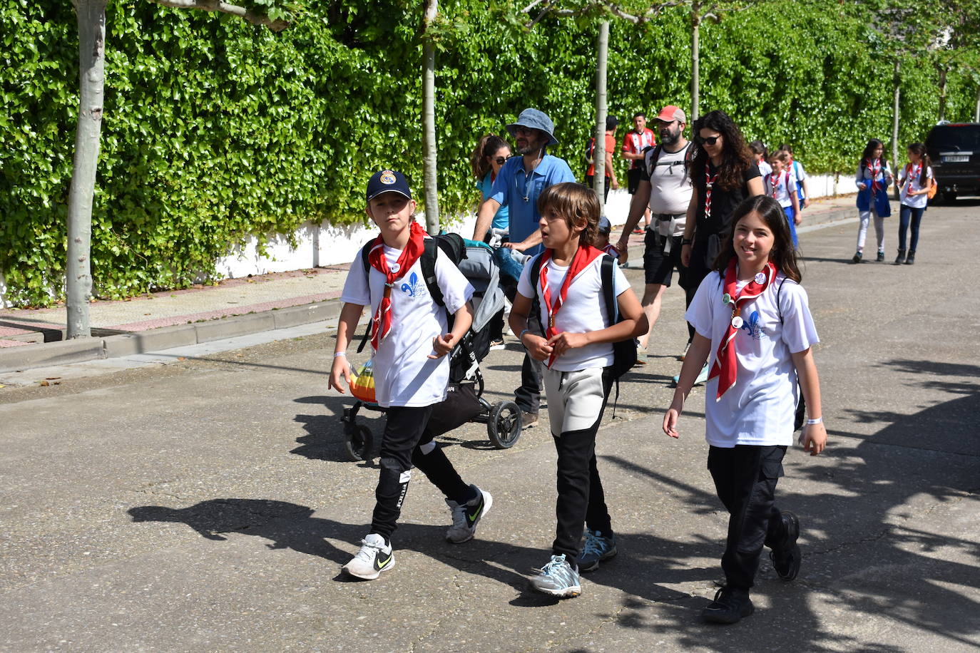 Las imágenes del 50 aniversario de los scouts de Autol