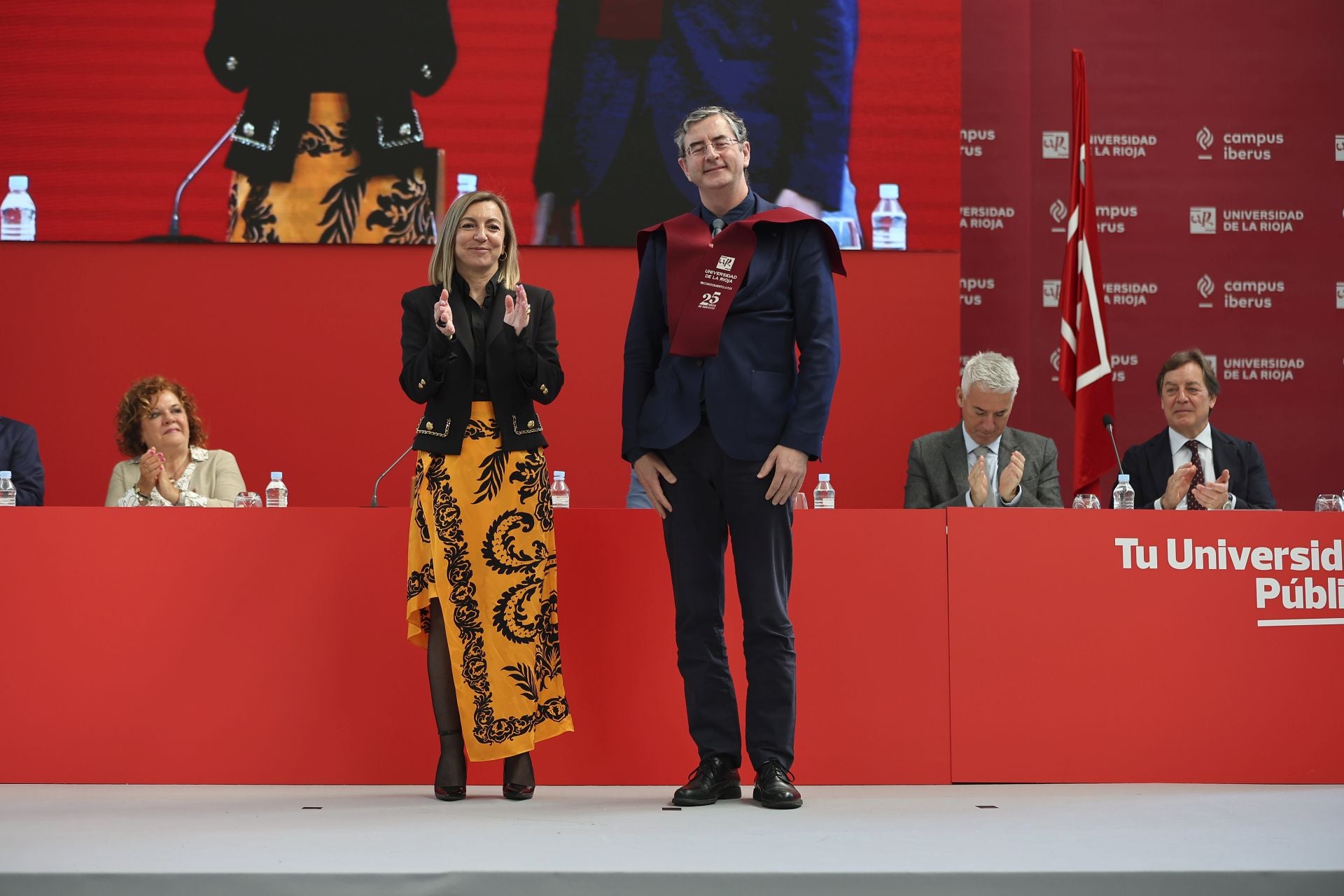 El aniversario de la Universidad de La Rioja, en imágenes
