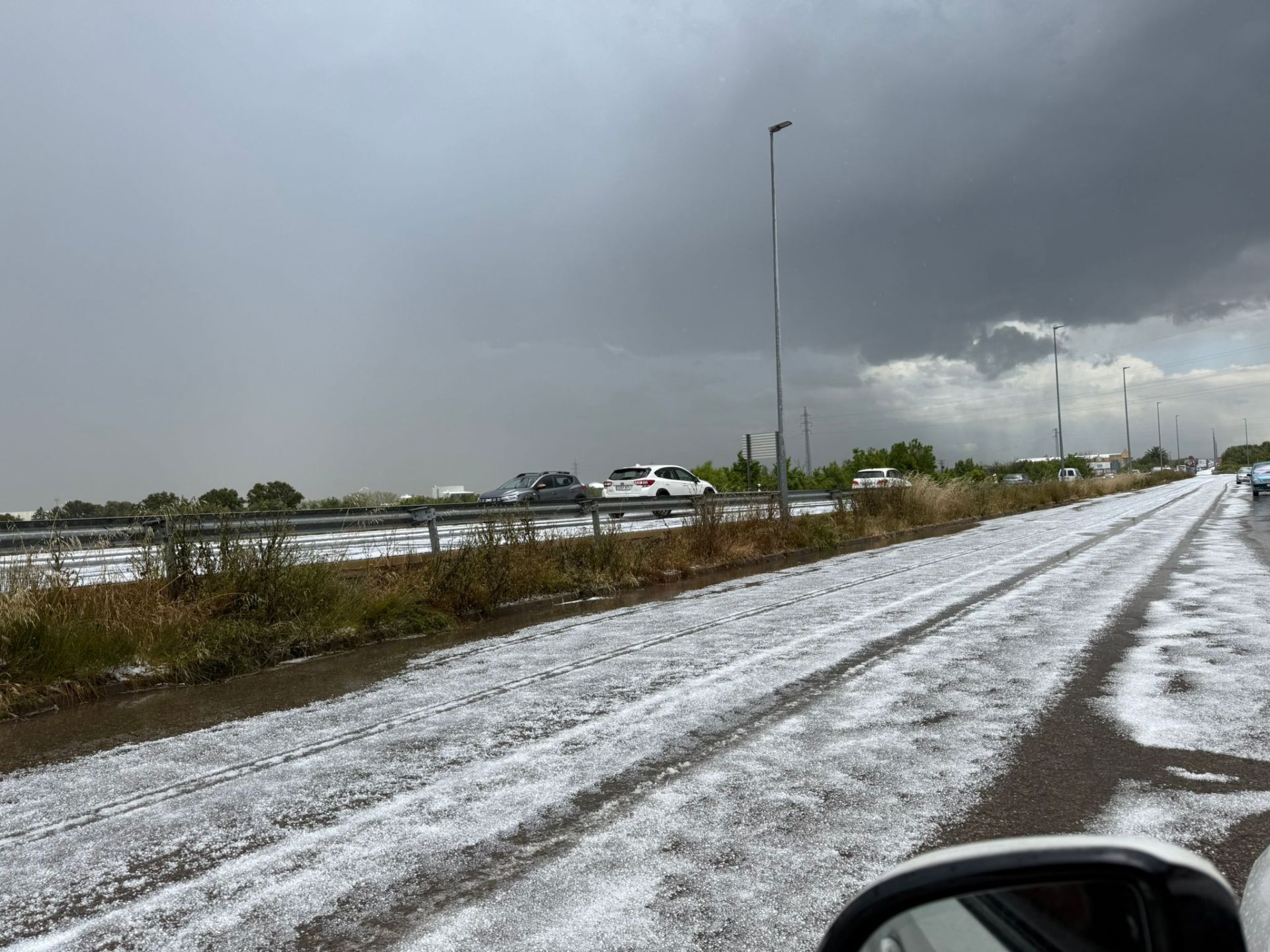 Así ha quedado la zona del polígono Las Tejeras