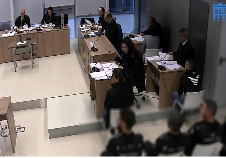 Imagen de la quinta sesión de juicio por el crimen de Viniegra de Arriba.