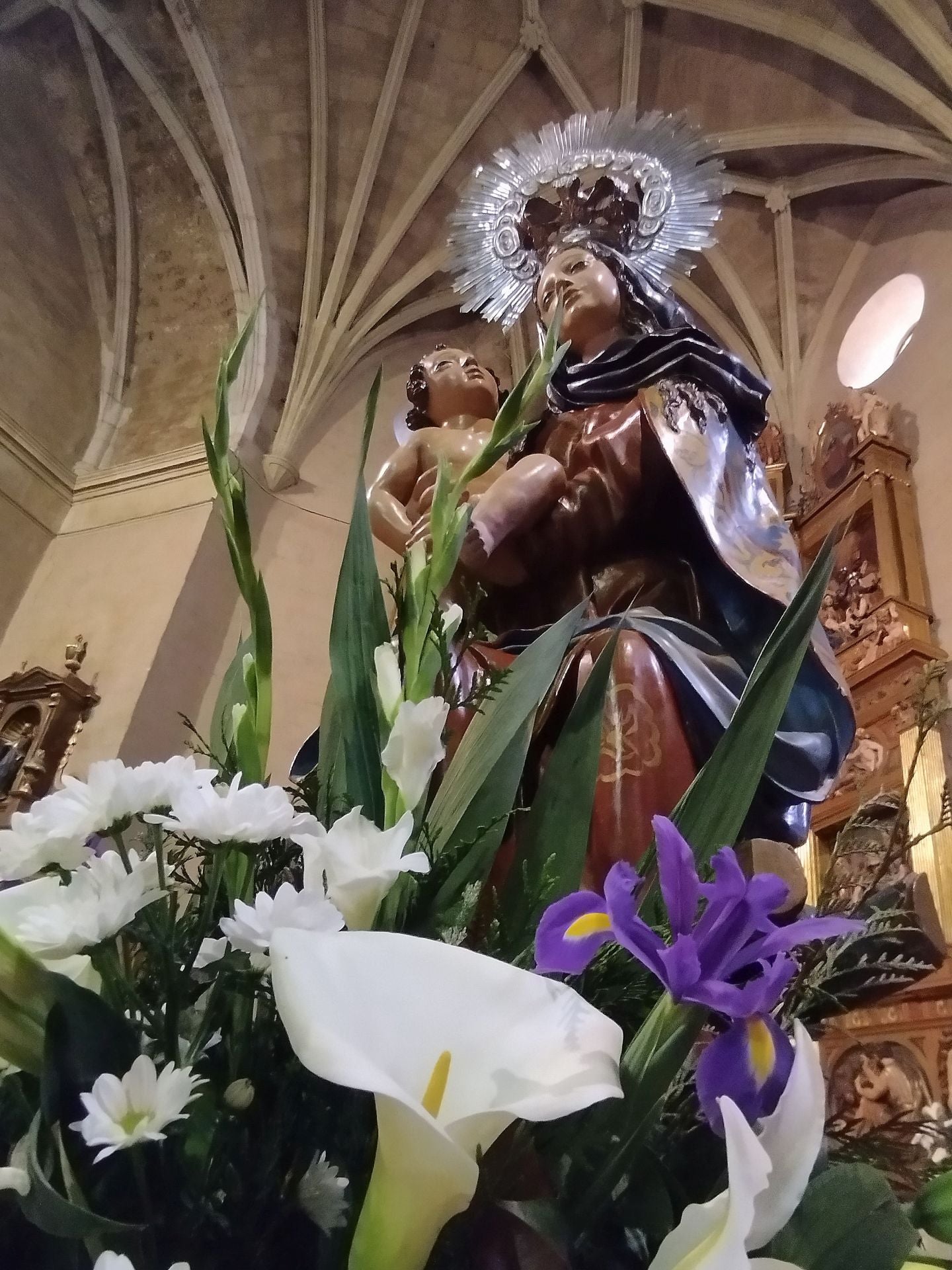 Las imágenes de la procesión de las Doncellas de Sorzano
