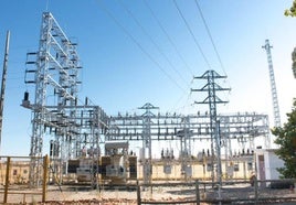 Subestación eléctrica de carretera de Bañares.