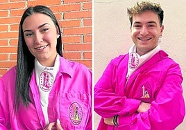 Paula Lorente y Manuel Sainz.