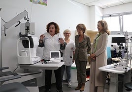 Visita de la consejera de Salud, María Martín, este jueves a Arnedo.