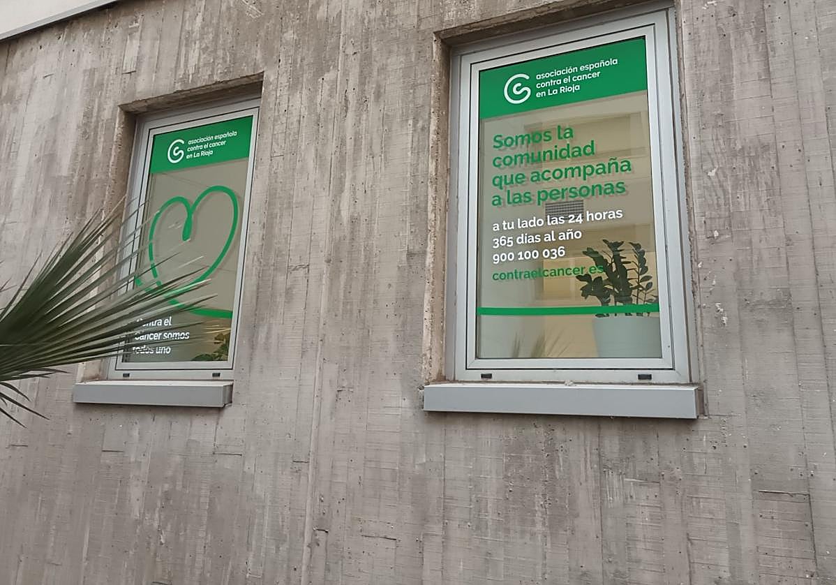Sede de la Asociación Española Contra el Cáncer en La Rioja en el Hospital San Pedro.