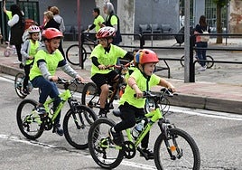 Anterior edición del Día de la Bicicleta en Cervera.