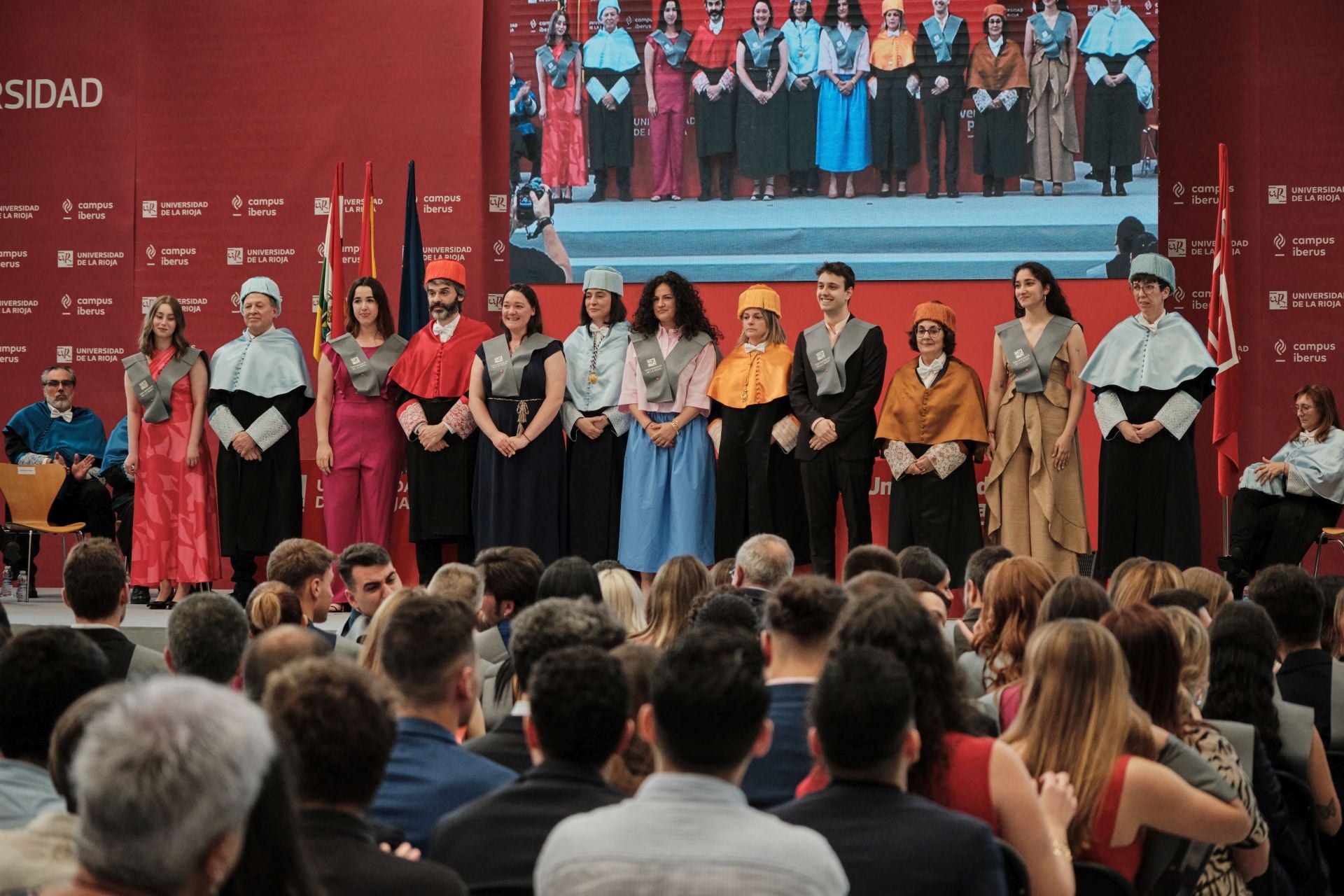 Acto de graduación de la Escuela de Máster y Doctorado de la UR