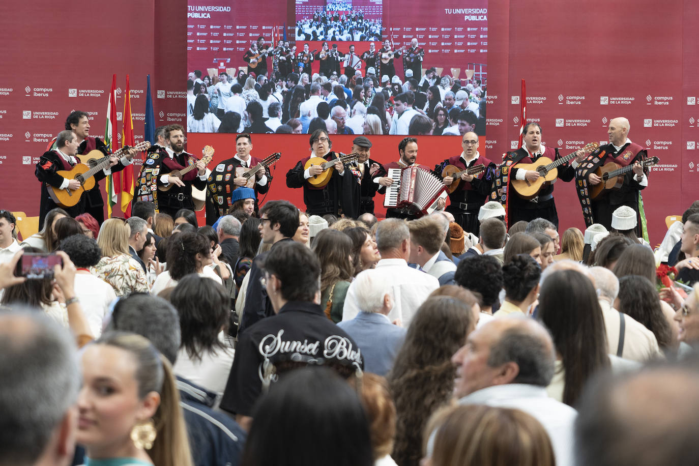 Las imágenes de la graduación de Ciencias de la Salud de la UR