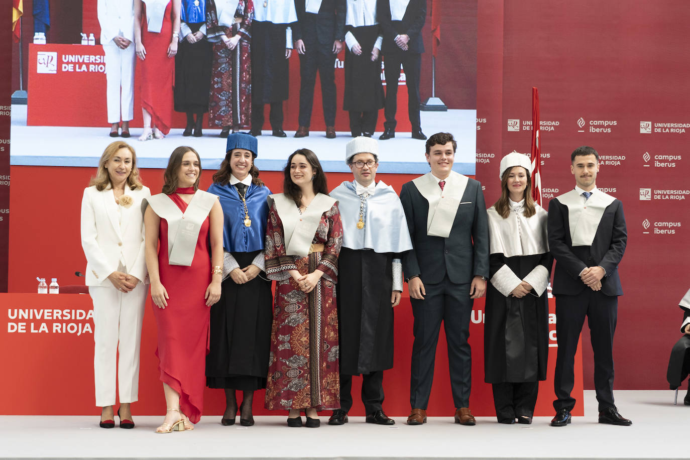 Las imágenes de la graduación de Ciencias de la Salud de la UR