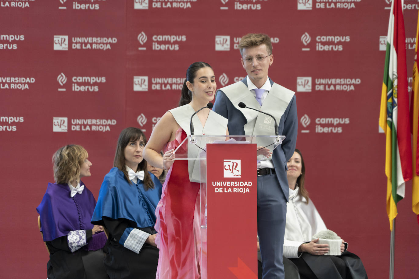 Las imágenes de la graduación de Ciencias de la Salud de la UR
