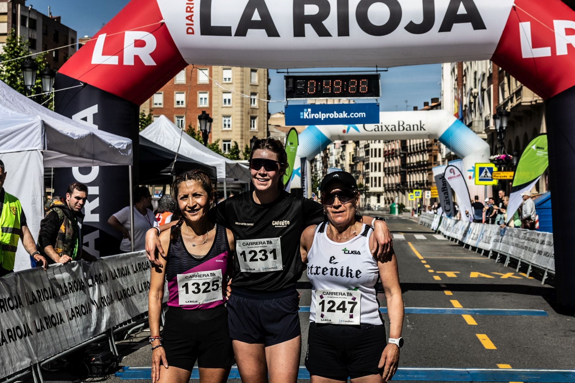 Fotos | La llegada a meta de los corredores