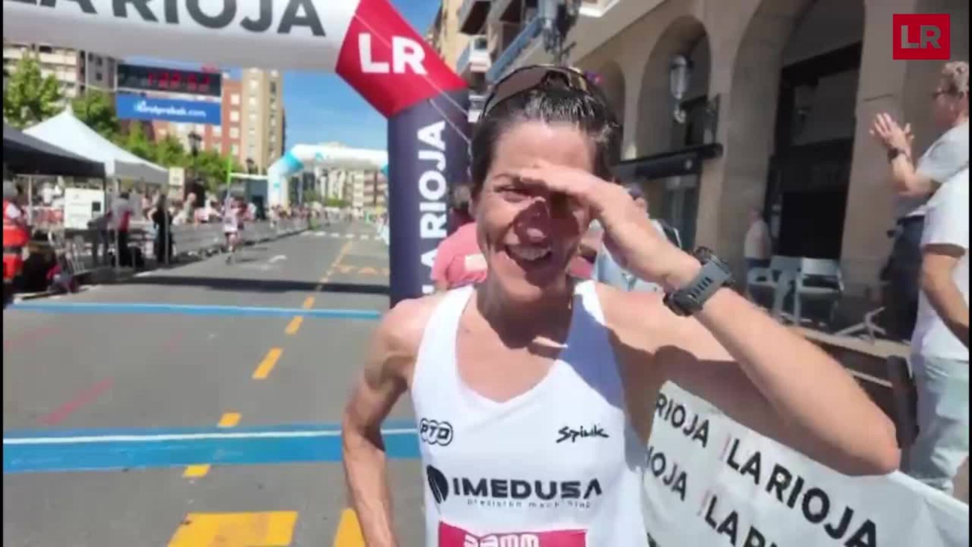 Iván Asensio y Gurutze Frades, ganadores de la Media Maratón