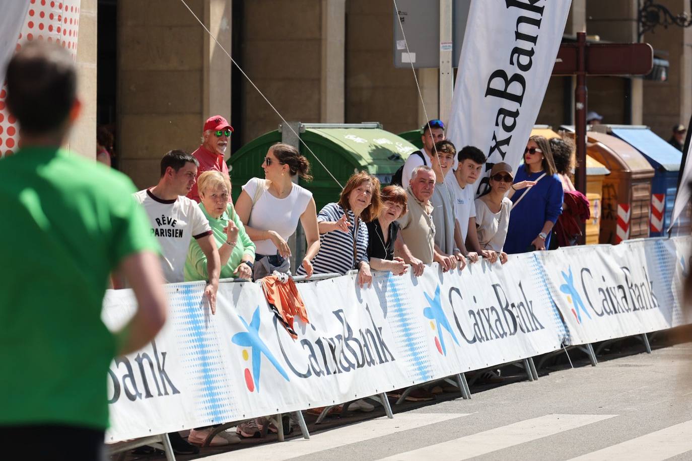 Muy buen ambiente durante la carrera en Logroño