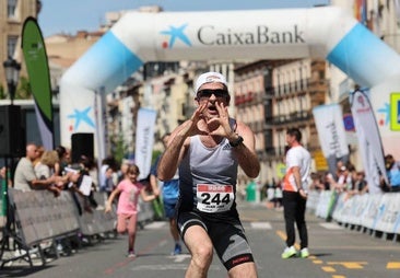 Fotos | Muy buen ambiente durante la carrera en Logroño