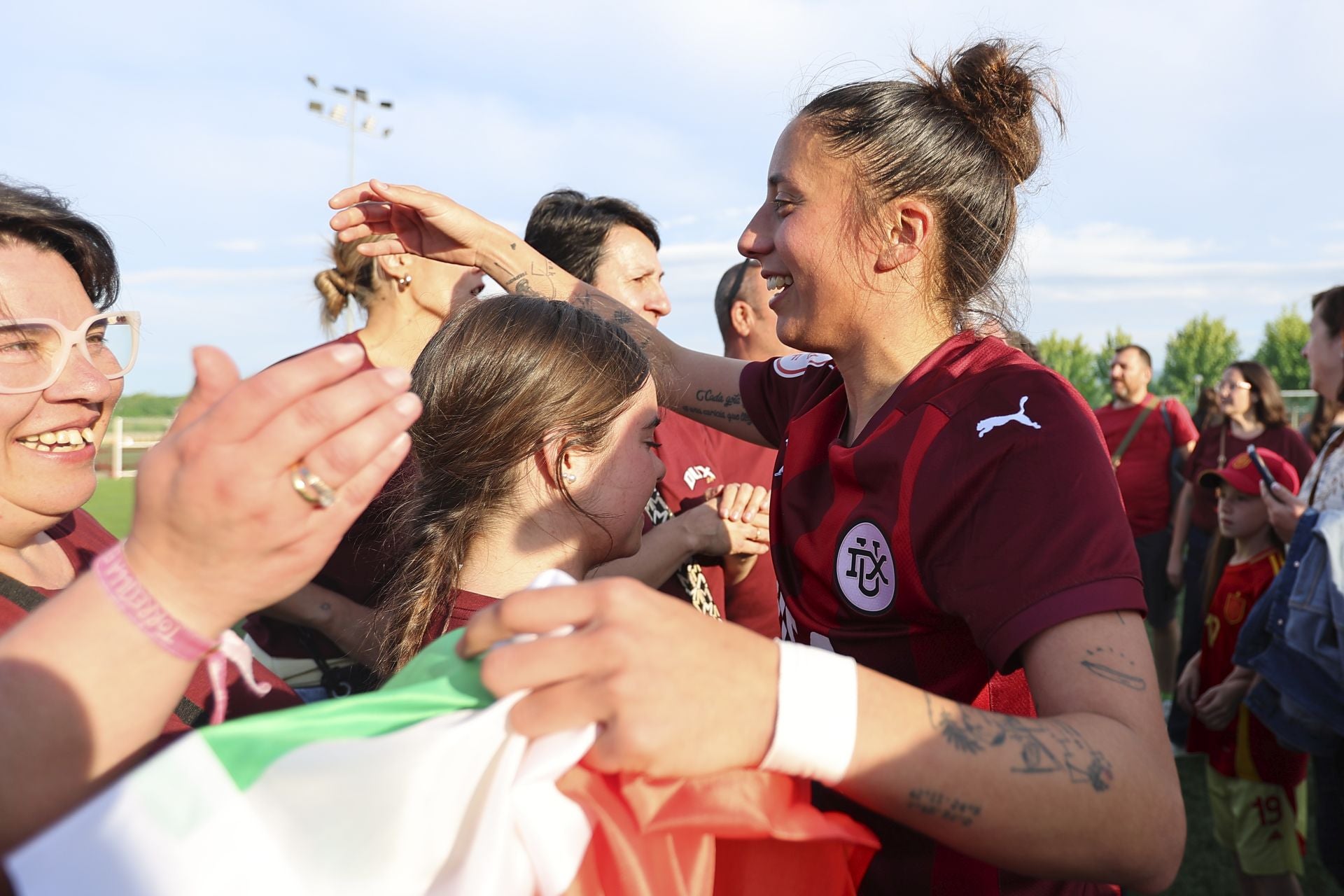 Explosión de alegría por el ascenso del DUX