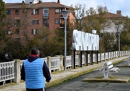 Puente de San Adrián, en el límite con el término municipal de Calahorra.