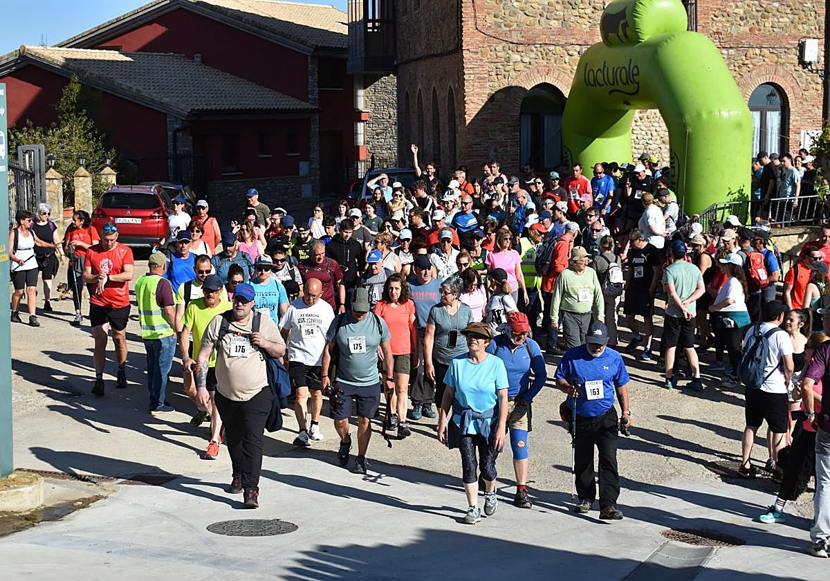 La Marcha Pueblos de Ocón, en imágenes