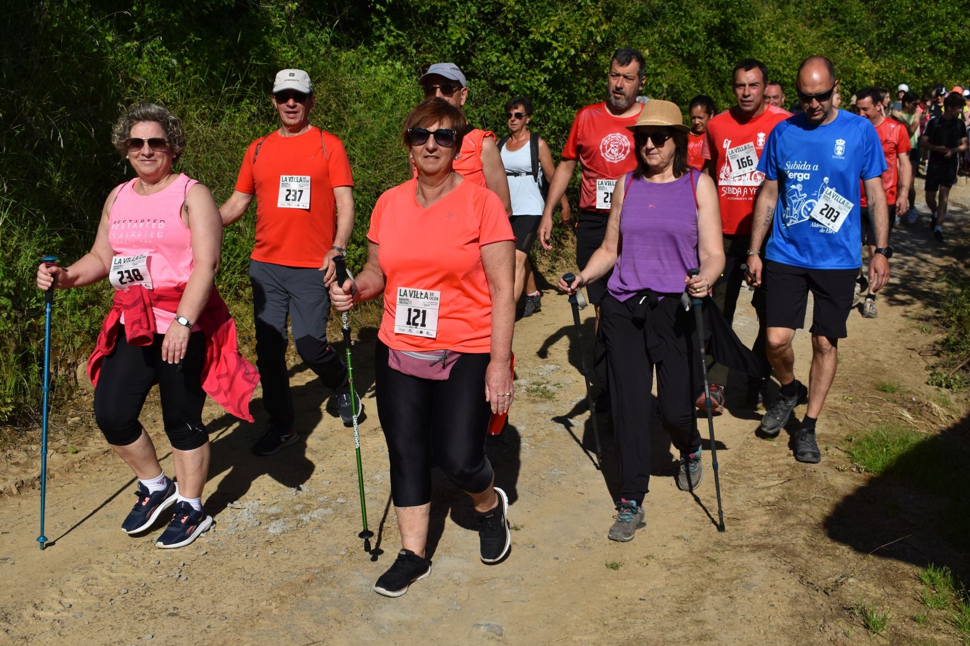 La Marcha Pueblos de Ocón, en imágenes