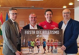 El asfalto logroñés acoge el domingo la primera edición de la Fiesta del Atletismo