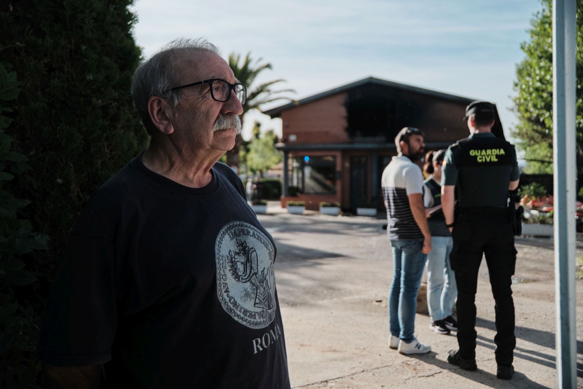 Las imágenes del incendio del camping de Navarrete