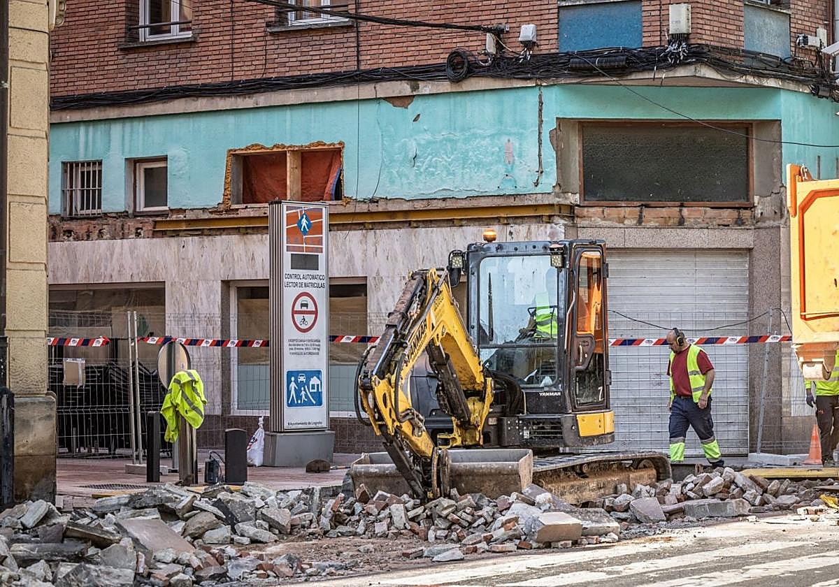 Las obras de urbanización de la calle Beti Jai, entre las inversiones previstas.