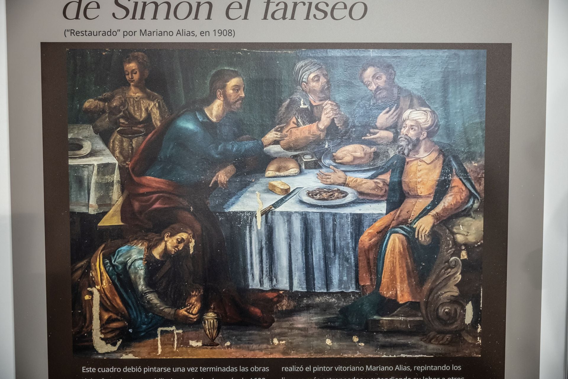 Imagen después - Dos versiones. El lienzo de García de Riaño (izquierda) muestra claras diferencias con el de Mariano Alias (derecha).