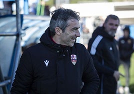 Iñaki Sáenz sonríe en un momento de esta temporada.