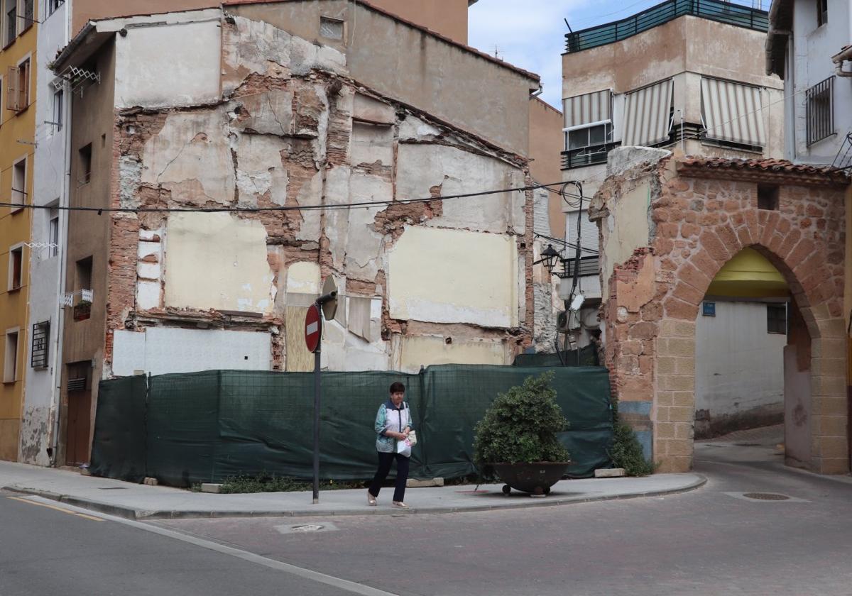 El nuevo edificio contará con tres plantas y dará soporte al último vestigio de la muralla medieval.
