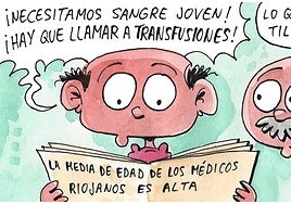 La edad de los médicos riojanos, según Tris